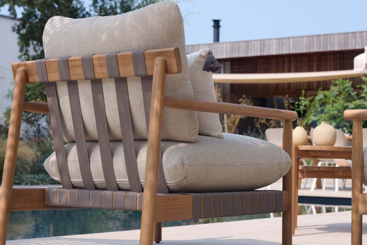Ubud Lounge Chair Teak Wood - SOLD OUT
